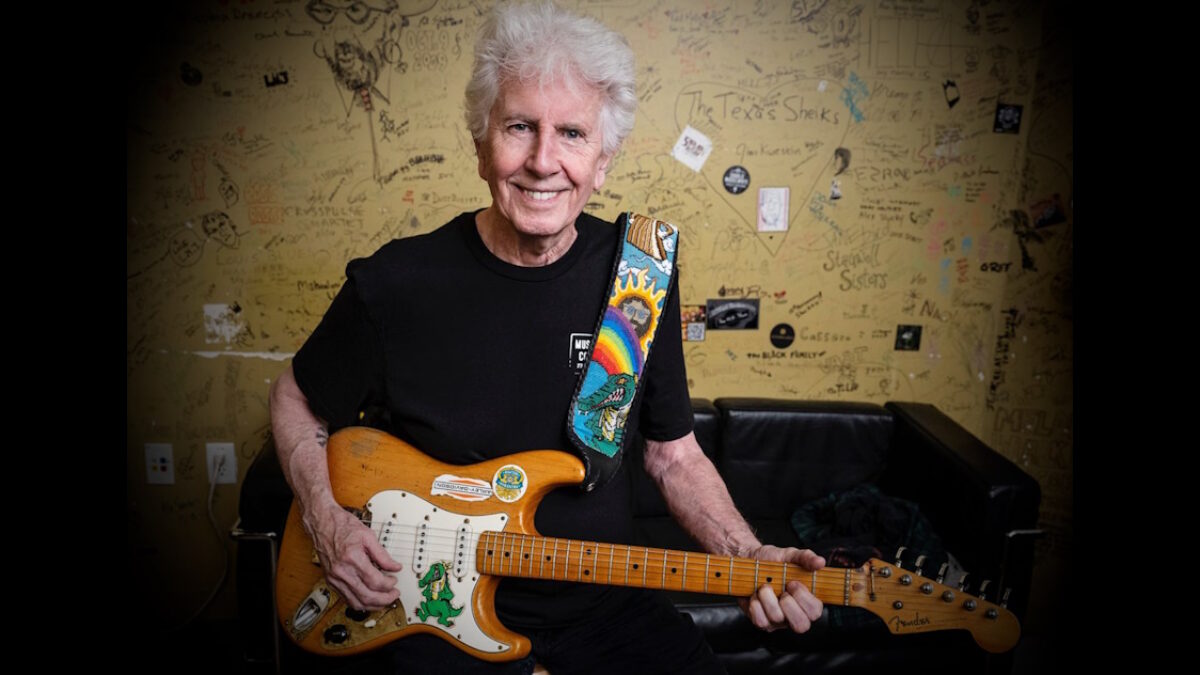 Graham Nash Reunites With Alligator Guitar He Gifted To Jerry Garcia Over 50 Years Ago