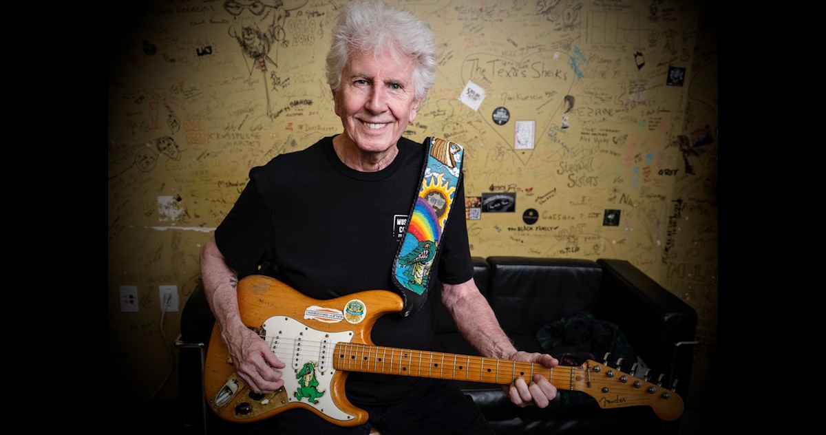 Graham Nash Jerry Garcia Alligator Guitar