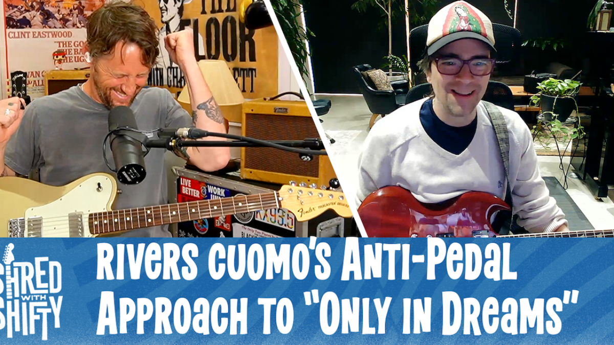 Shred With Shifty: Rivers Cuomo's Anti-Pedal Approach To 'Only In Dreams'