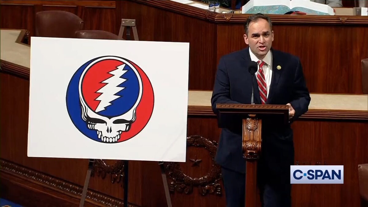 Watch Rep. Wiley Nickel Address Congress With Grateful Dead Tribute