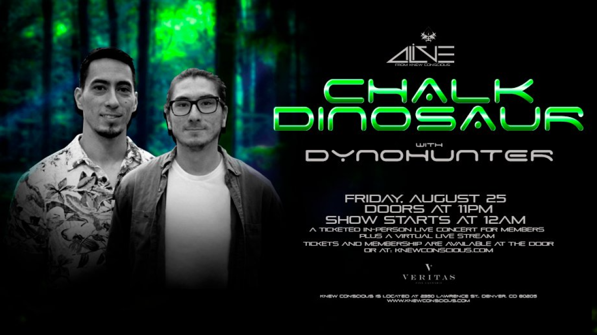 CHALK DINOSAUR w/ Dynohunter