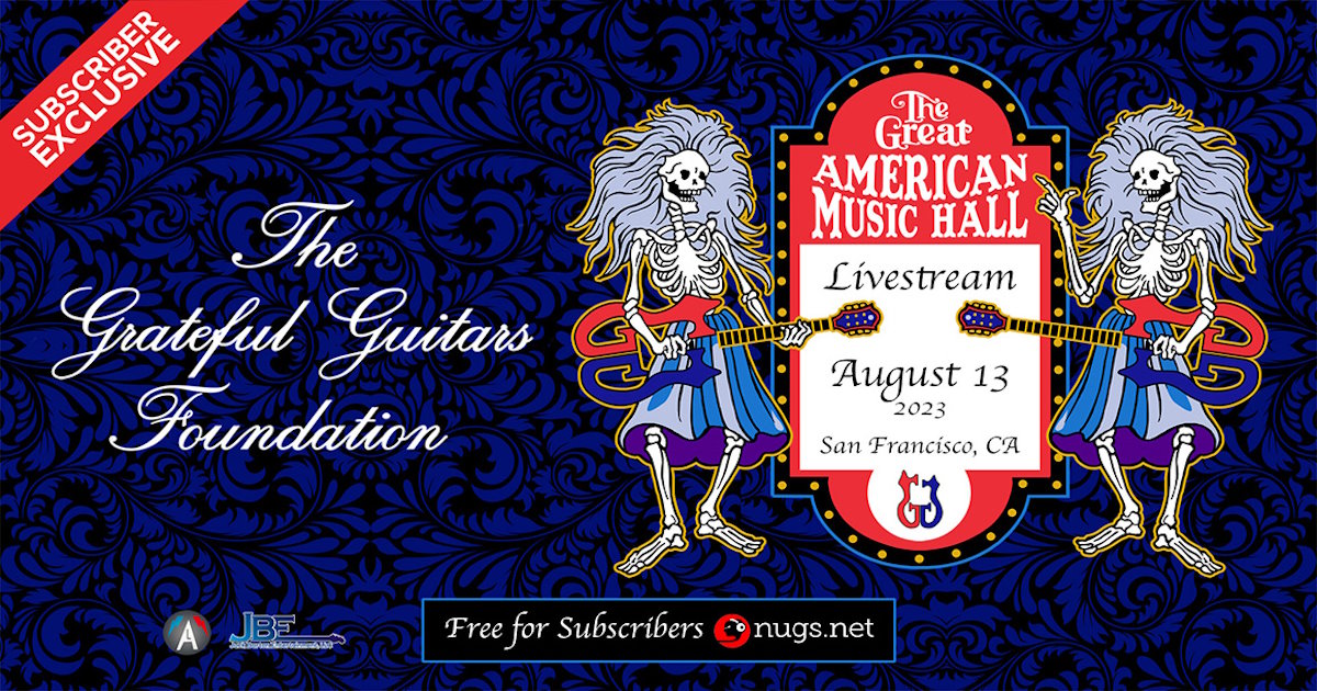 Grateful Guitars Foundation Livestream