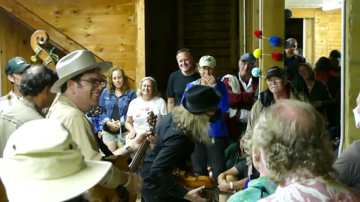 "THE WEIGHT" (Robertson) Steep Canyon Rangers at Podunk Bluegrass Festival 2023 8/12/2023
