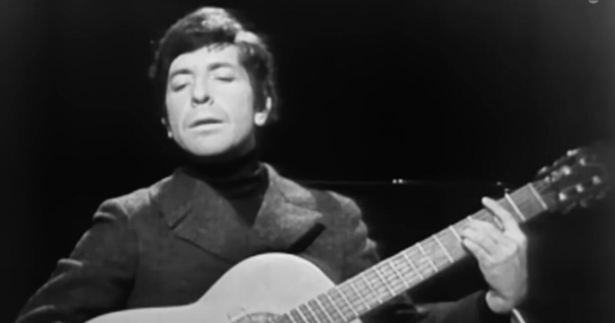 Leonard Cohen musical TV debut 1966