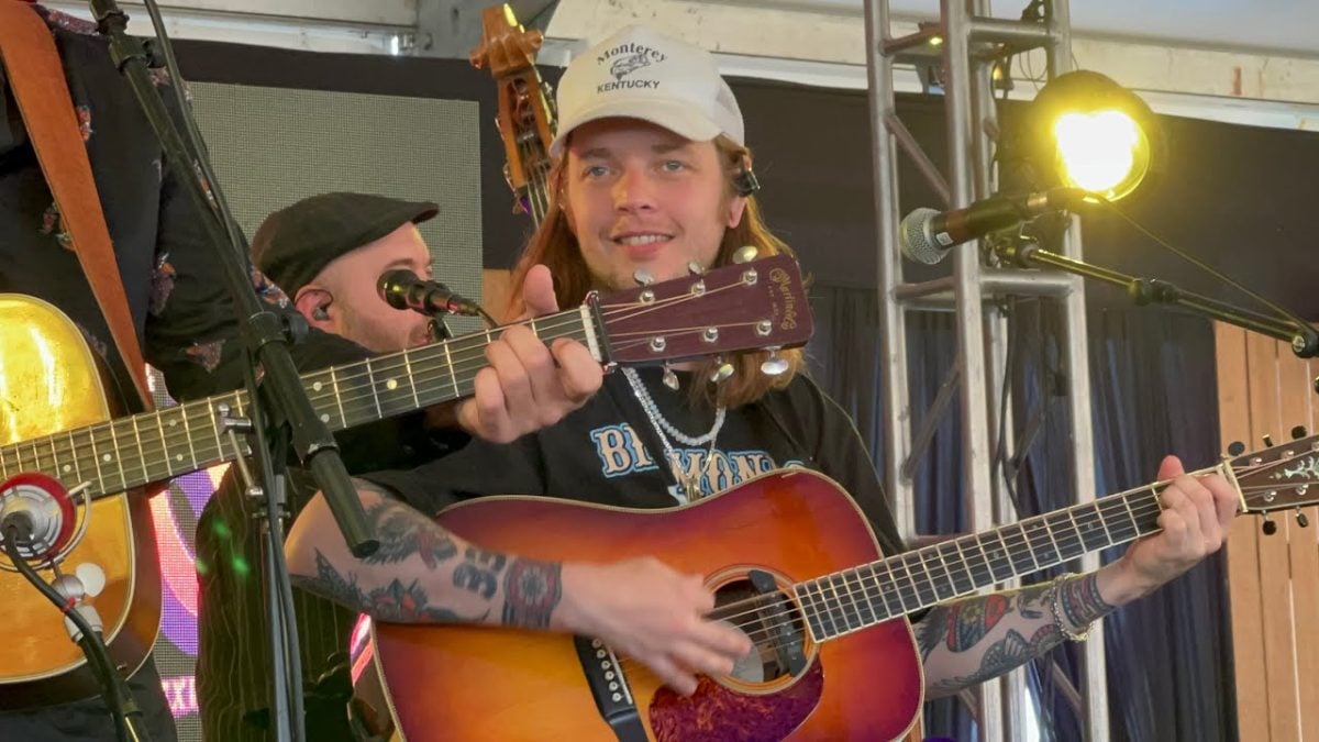 Billy Strings sit in w/ Michael Cleveland “Mescaline” Bourbon & Beyond 9/14/23