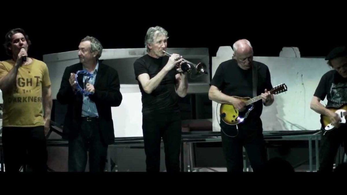 Roger Waters, David Gilmour, Nick Mason - Outside The Wall, Live @ O2 Arena HD