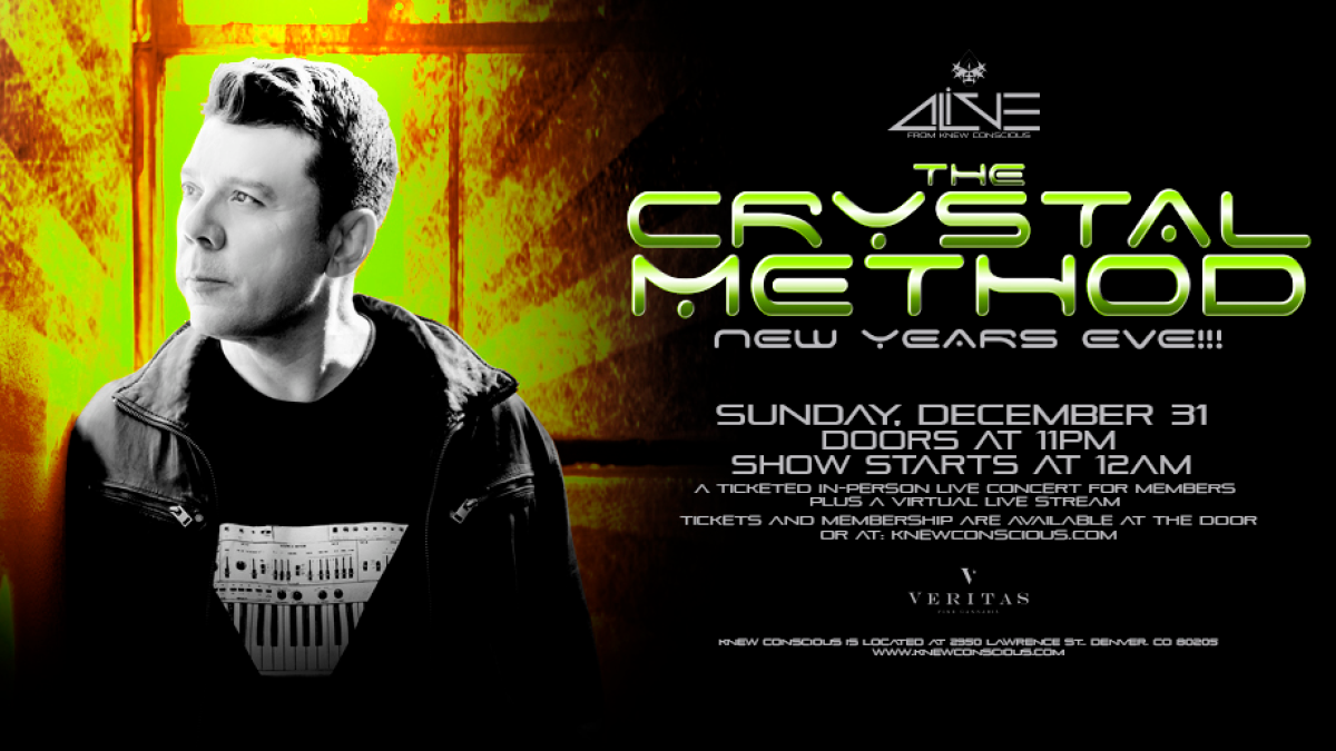 NEW YEARS EVE w/ THE CRYSTAL METHOD!