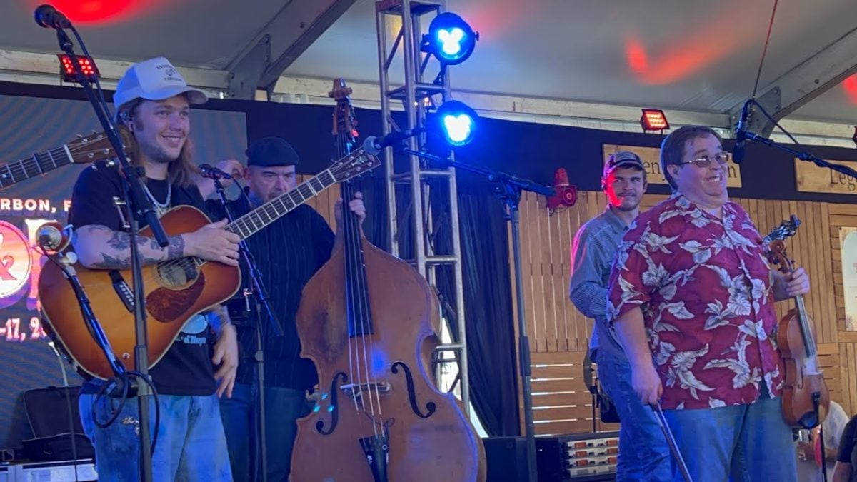 Billy Strings sit in w/ Michael Cleveland “For Your Love” Bourbon & Beyond 9/14/23