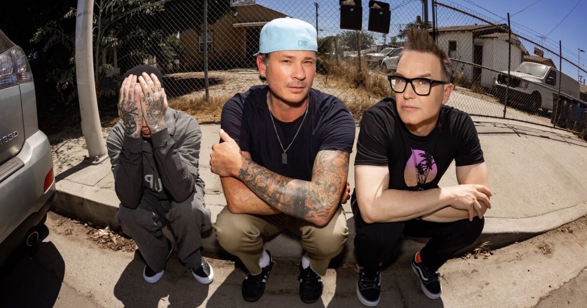 Blink 182 Press October 2023 Kramer