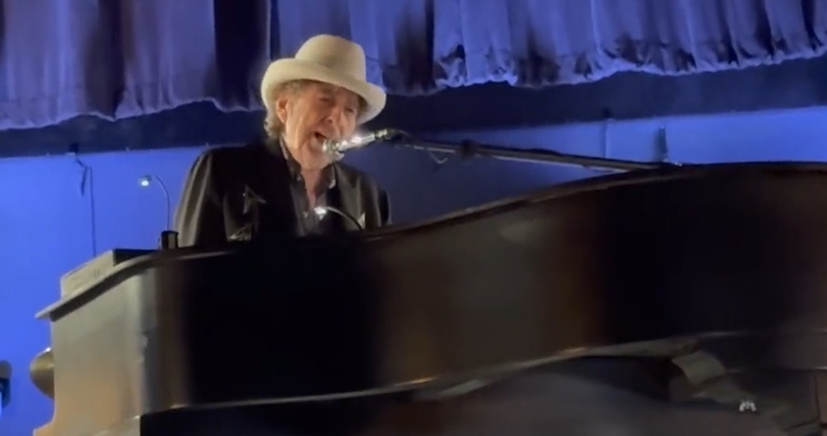 Bob Dylan October 2023 Screen