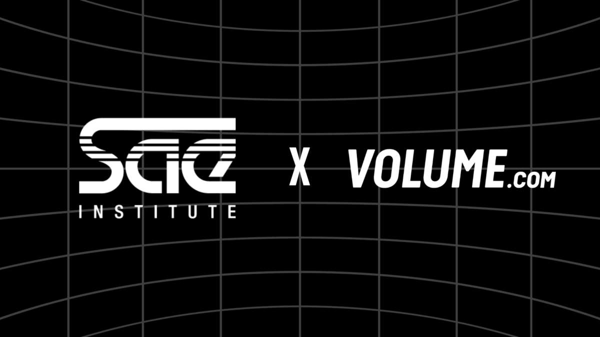 Volume.com Announces Partnership With SAE Institute For The 'LIVE @ SAE Institute' Sessions