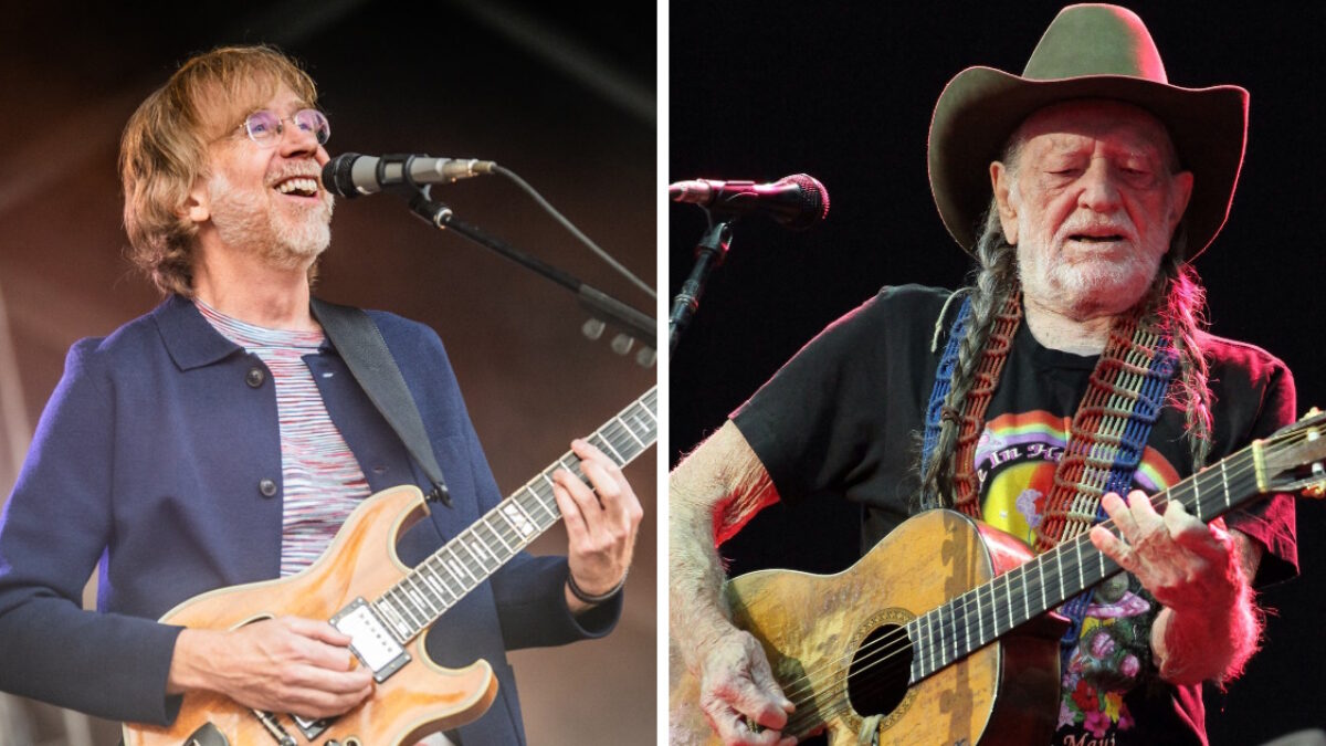 The High Time Phish’s Trey Anastasio Had On Willie Nelson’s Bus