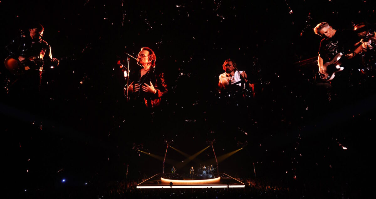 U2 Las Vegas Sphere October 2023 Mazur