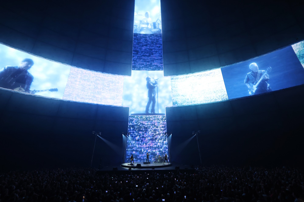 Opening Night of U2:UV Achtung Baby Live at Sphere