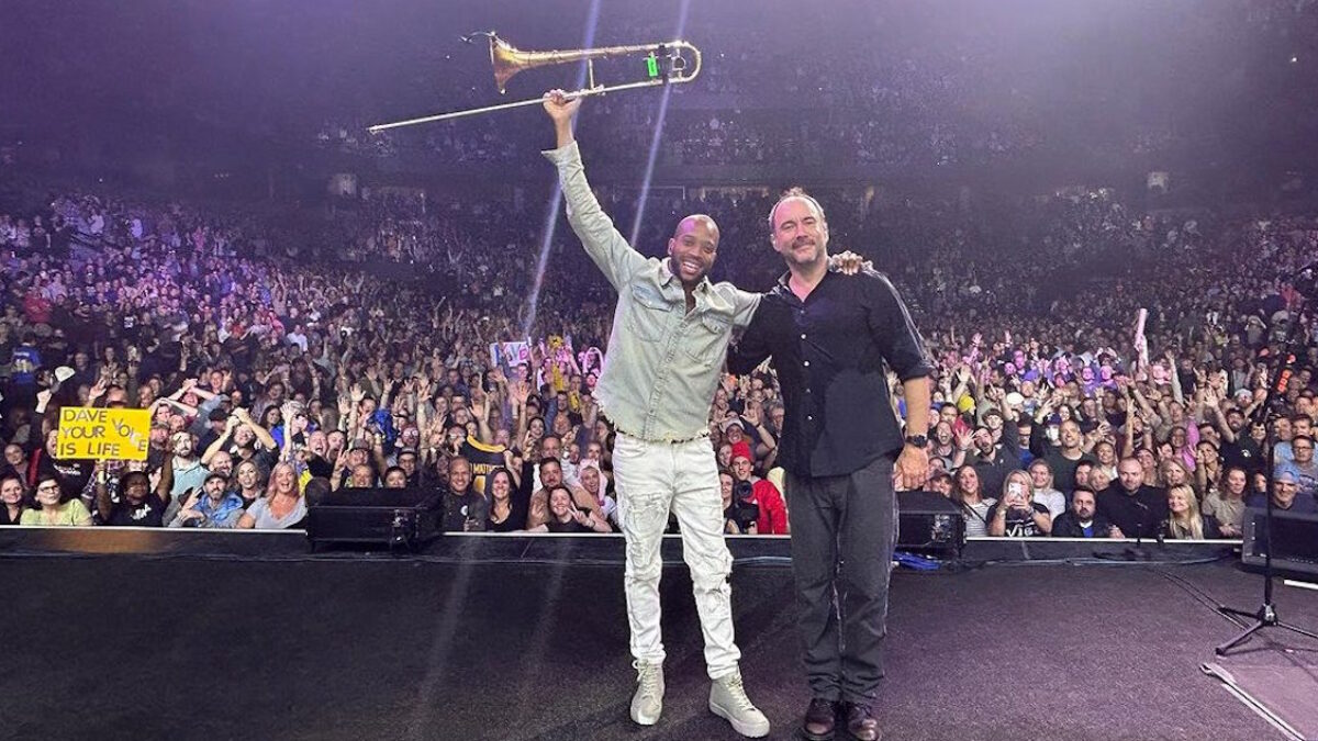 Trombone Shorty & John D'earth Join Dave Matthews Band In Charlottesville