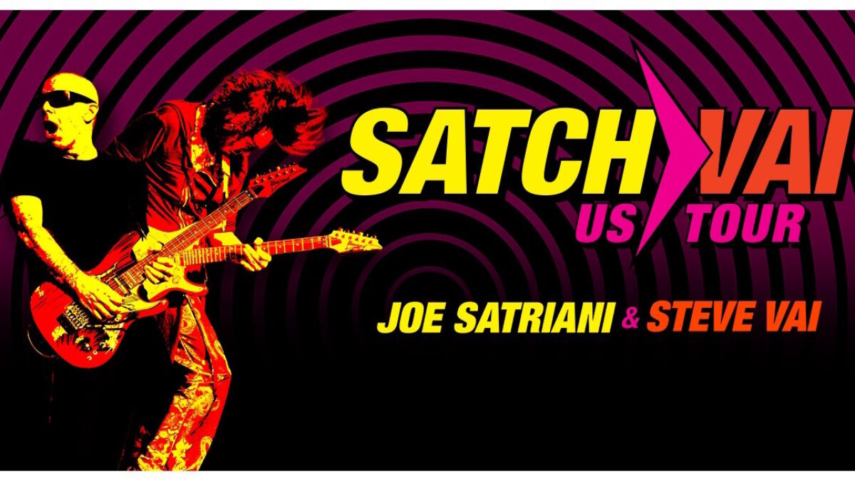 Guitar Heroes: Joe Satriani & Steve Vai Plot Spring 2024 US Duo Tour