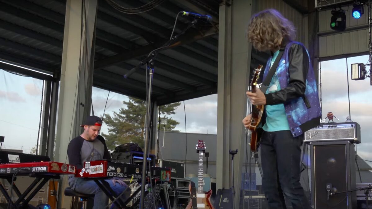 Watch Pigeons Playing Ping Pong Jam With Members Of Twiddle At Domefest 2023