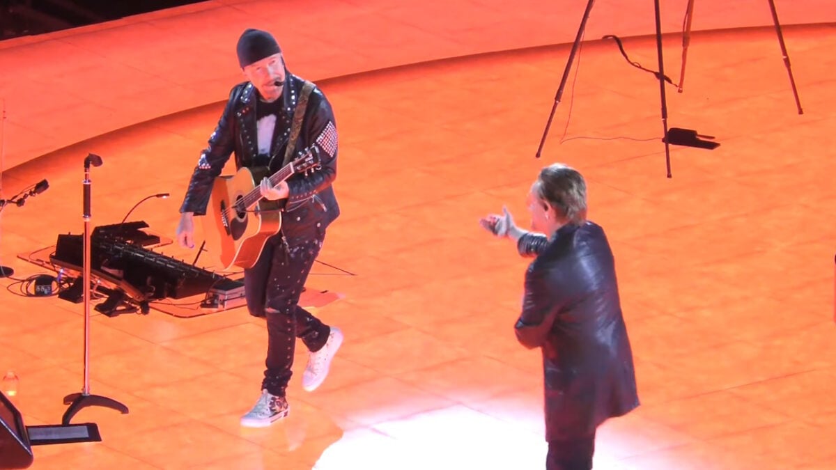 Watch U2's The Edge Sing Lead On 'War' Rarity For 1st Time Since 1985