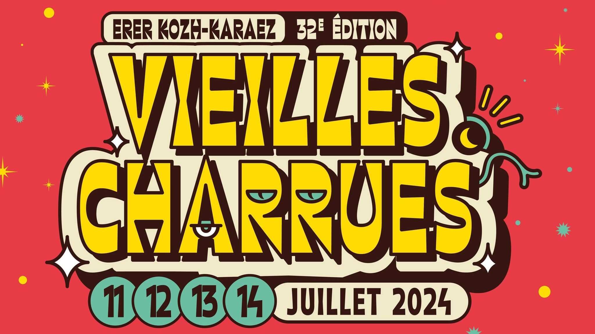 Les Vieilles Charrues 2024 Lineup - Jul 11 - 14, 2024