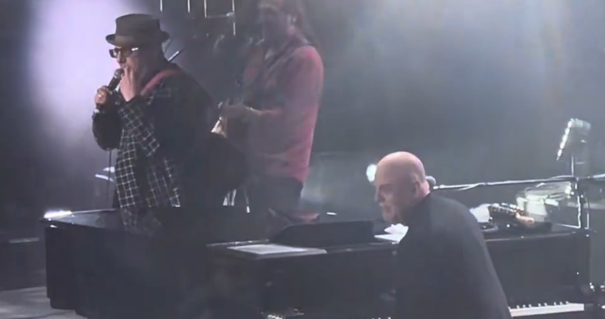Billy Joel Elvis Costello Screen