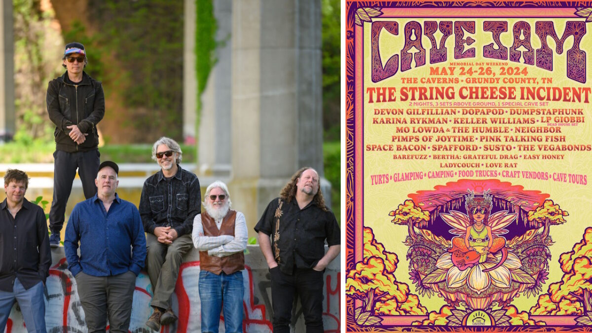 The String Cheese Incident Headlining Inaugural CaveJam Festival