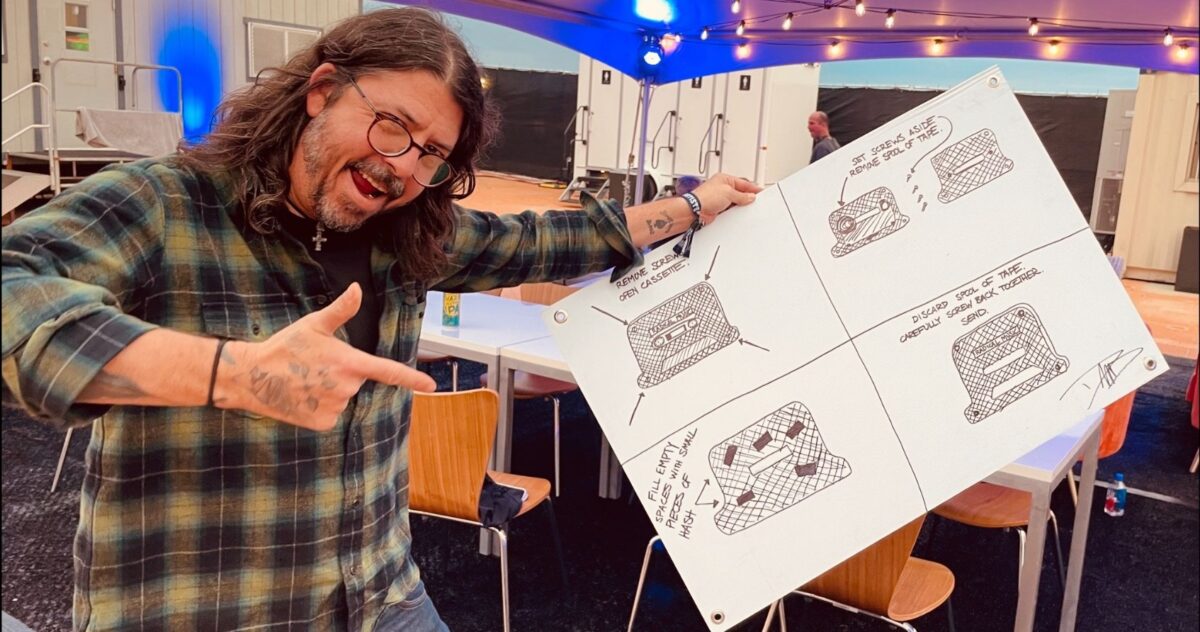 Dave Grohl charity diagram
