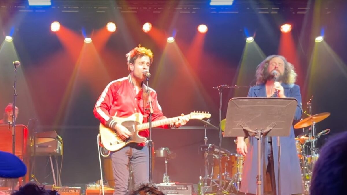 Watch Dawes Team With My Morning Jacket Members For Dr. Dog Cover At Holiday Concert