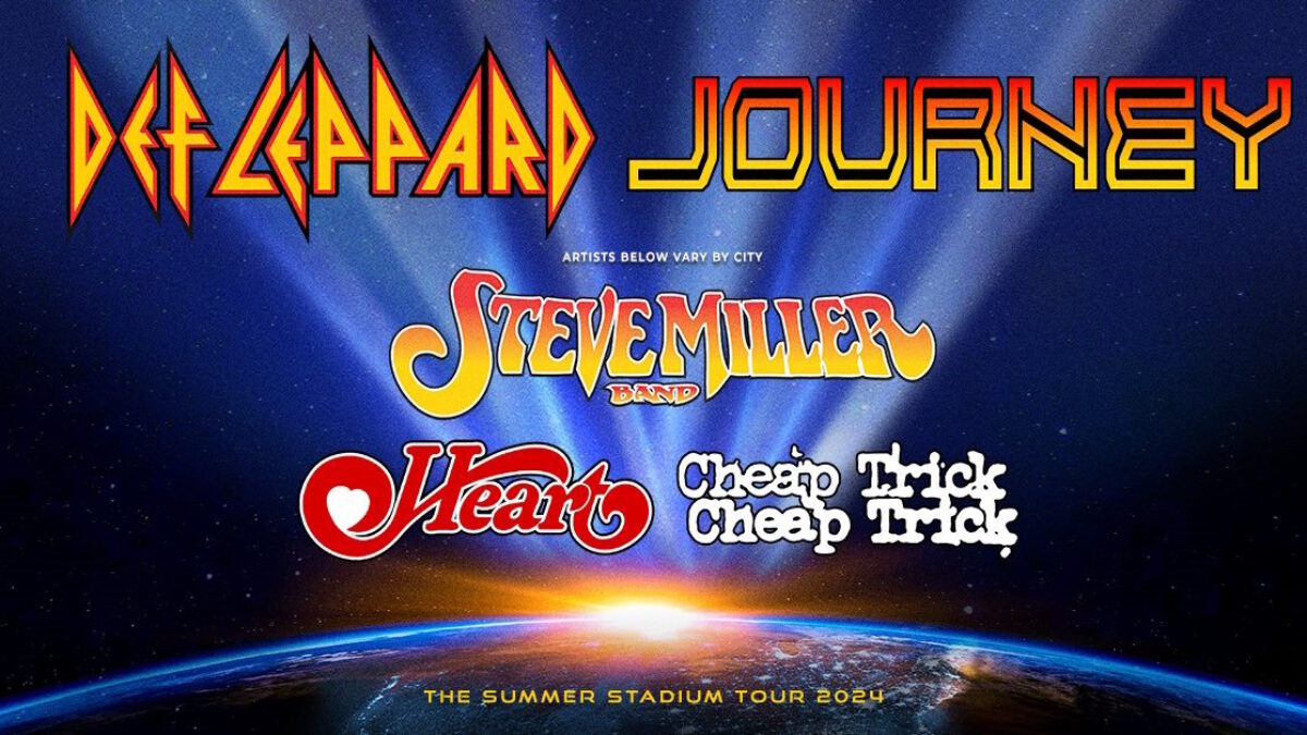 Iconic Rockers Def Leppard & Journey Announce 2024 Summer Stadium Tour Dates