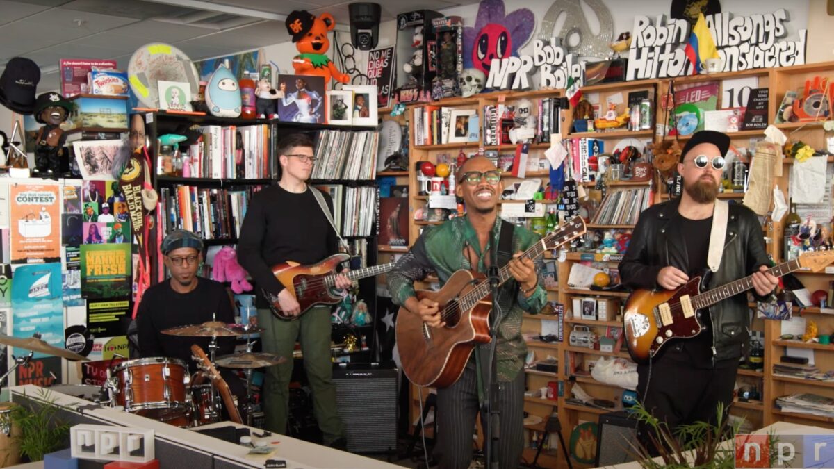 Watch ‘Colbert’ Bandleader Louis Cato Offer 'Reflections' For ‘Tiny Desk Concert’