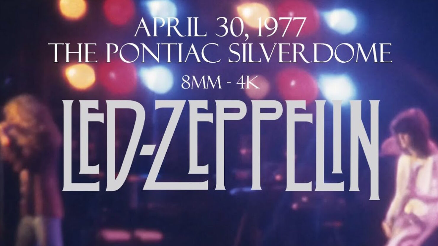 Watch Previously Unseen Led Zeppelin Footage Of RecordBreaking 1977