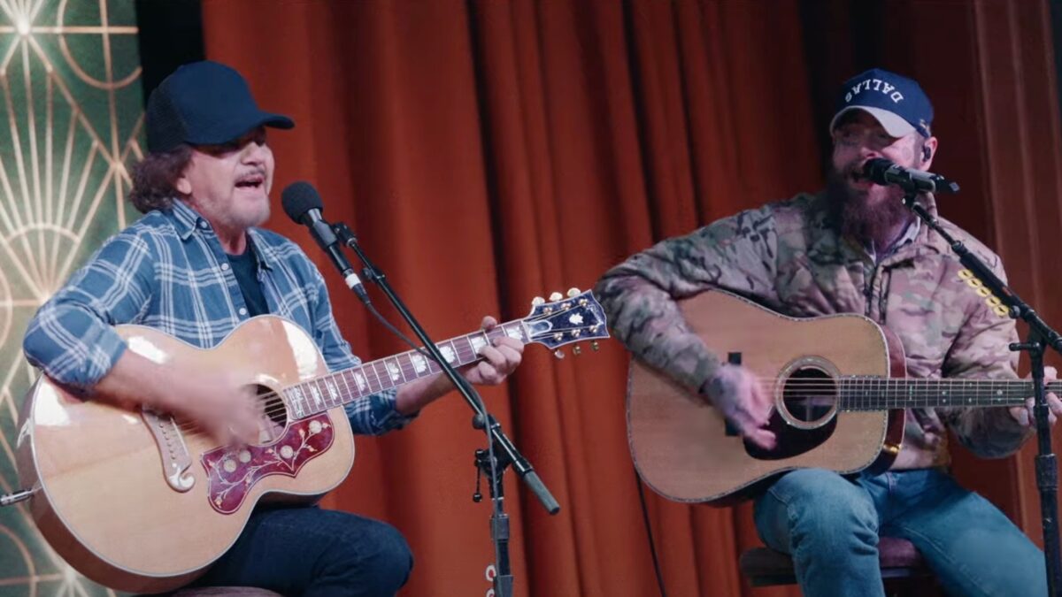 Watch Eddie Vedder & Post Malone Duet On Pearl Jam Classic