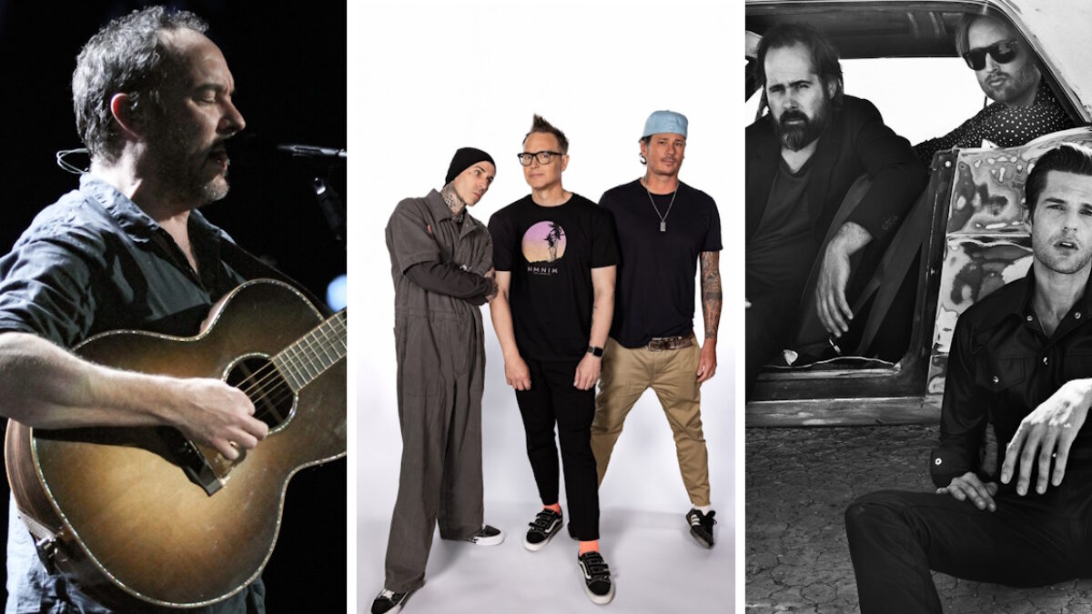 Dave Matthews Band, Blink-182 & The Killers Headlining 2024 Oceans Calling Festival