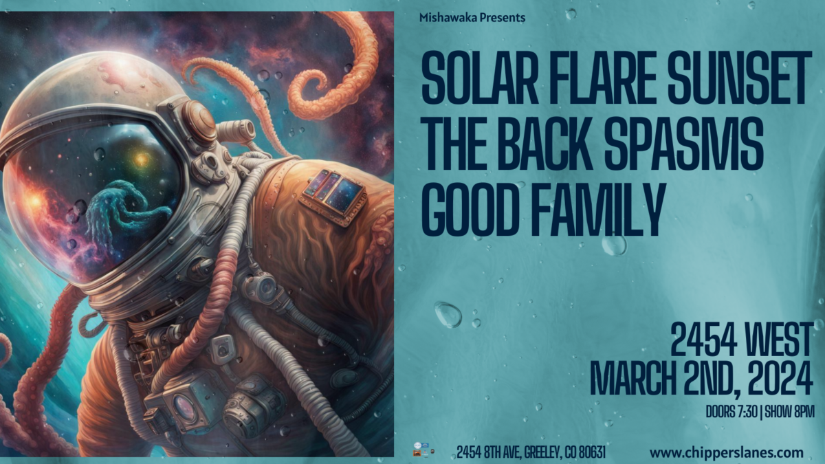 Solar Flare Sunset