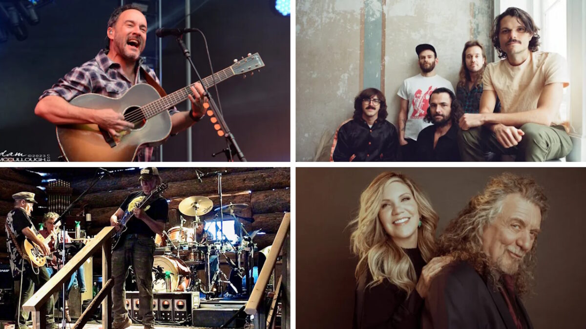 Get Tickets On Sale Today For Dave Matthews Band, Goose, Neil Young, Robert Plant & Alison Krauss + More