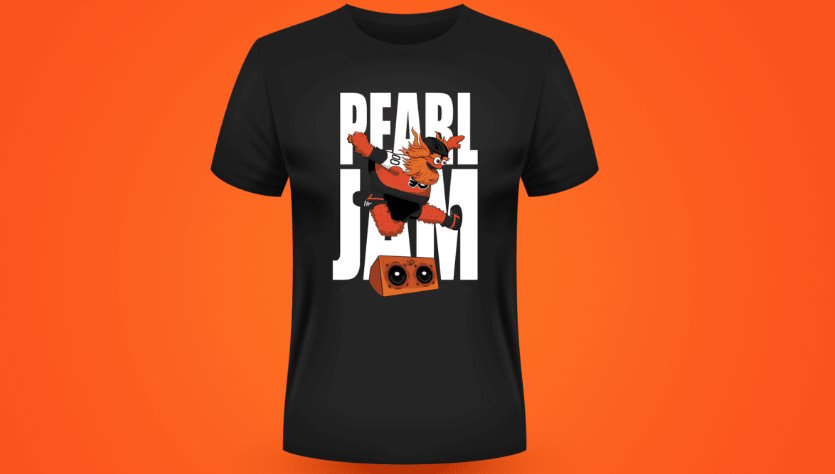 Flyers Pearl Jam T-Shirt 2024