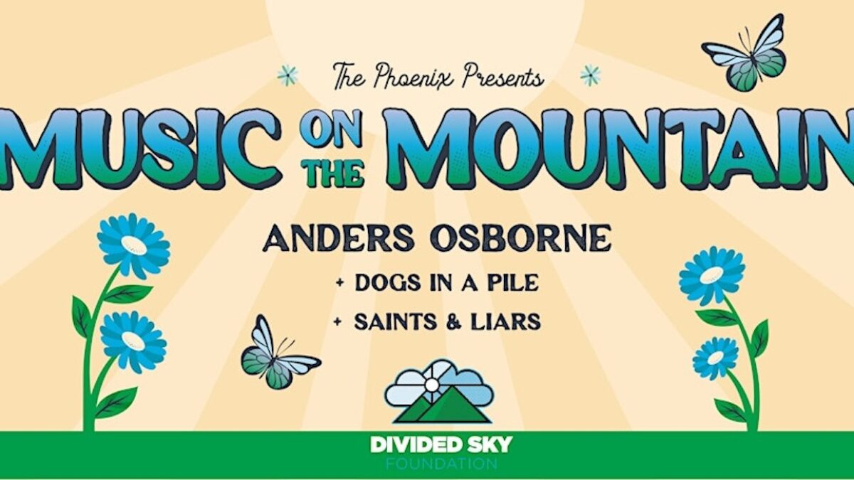 Divided Sky Foundation Lands Anders Osborne, Dogs In A Pile & More For ‘Music On The Mountain’ Benefit