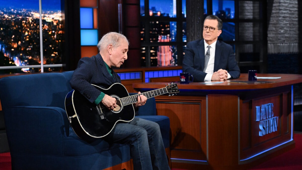 Paul Simon Reveals The Simon & Garfunkel Song That Makes Him Cringe & Performs ‘Seven Psalms’ Cut On ‘Colbert’