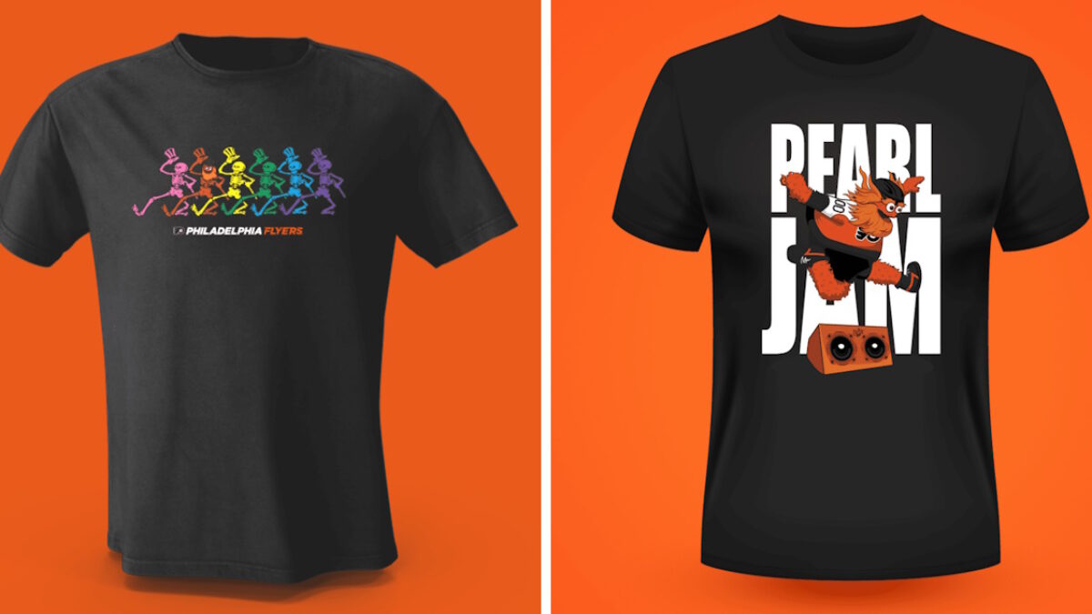 If The Thunder Don't Get You The Lightning Bolt Will: Philadelphia Flyers Announce Grateful Dead & Pearl Jam Nights 2024