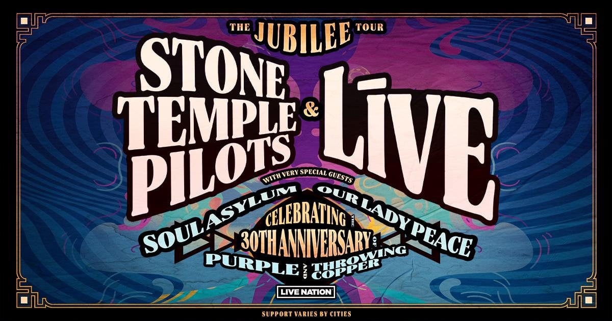 Stone Temple Pilots Live Summer Tour 2024 Admat