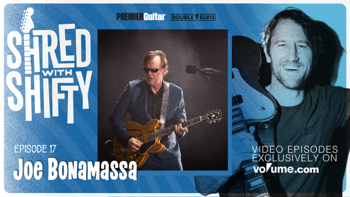 Shred With Shifty Episode 17 - Joe Bonamassa: Bursts, Dumbles, & The Blues