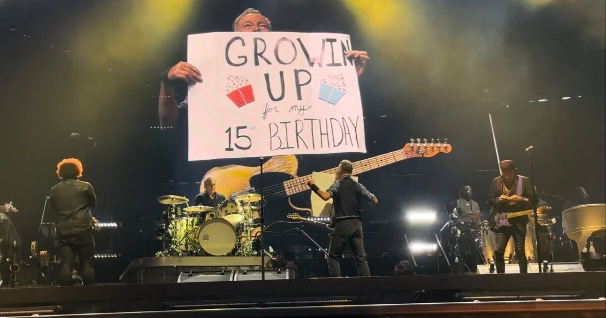 Bruce Springsteen Syracuse Growin Up Screen