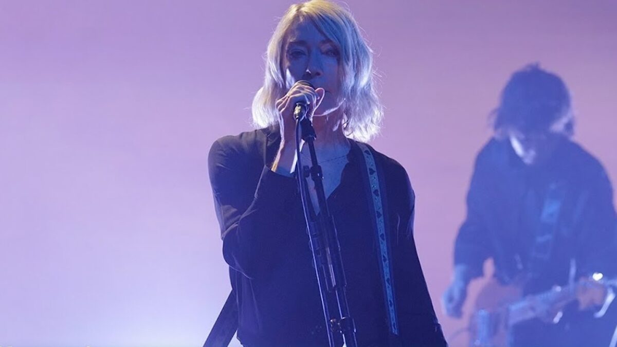 Kim Gordon Says 'Bye Bye' On ‘Jimmy Kimmel Live’