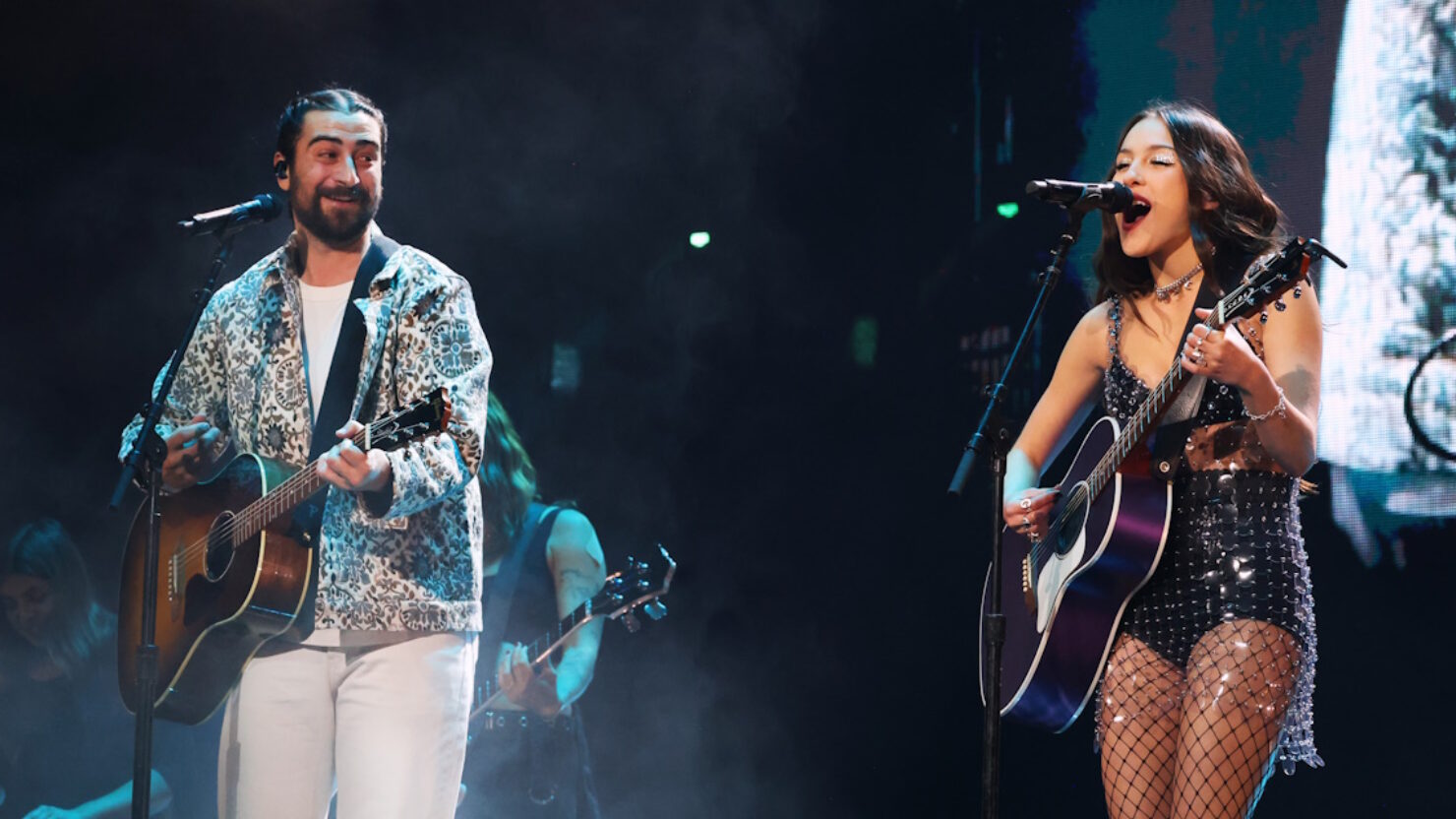 Noah Kahan Joins Olivia Rodrigo For 'Stick Season' Duet At