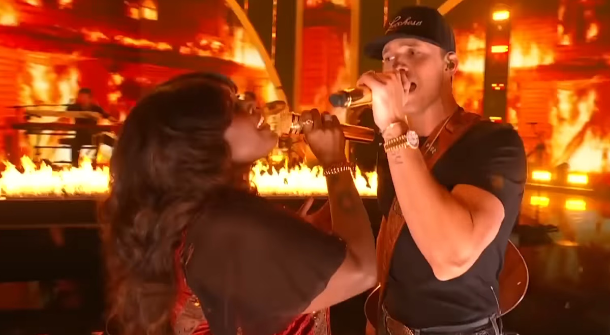 Parker McCollum Brittney Spencer Burn It Down 2024 CMT Music