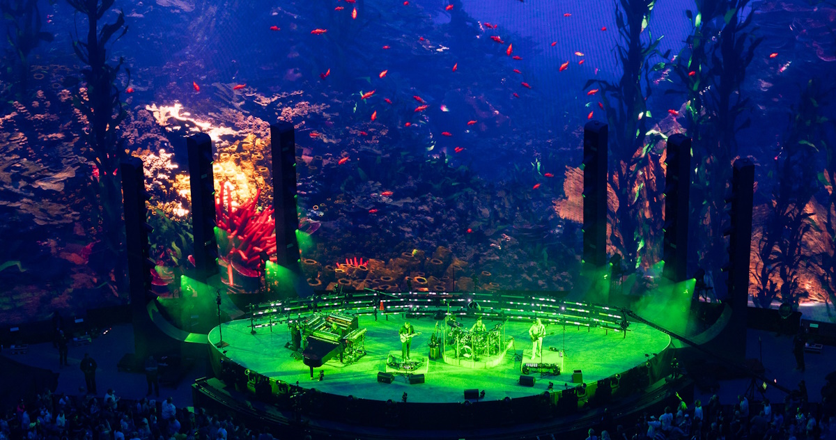 Phish Brings A Sea Of Spectacular Visuals To 2nd Sphere Show