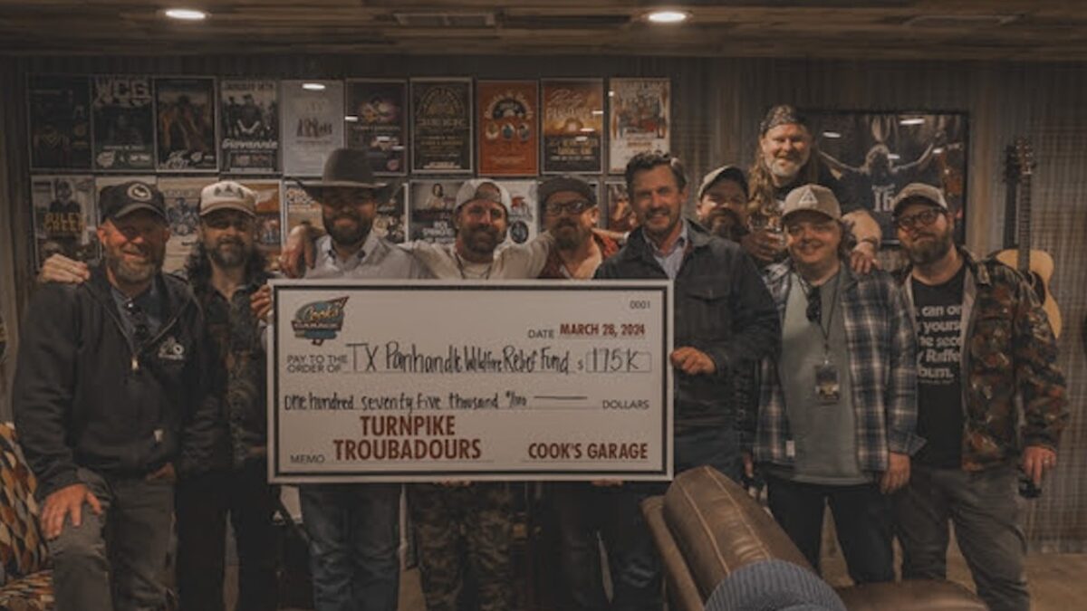 Turnpike Troubadours Raise $175,000 For Texas Panhandle Wildfire Relief Fund