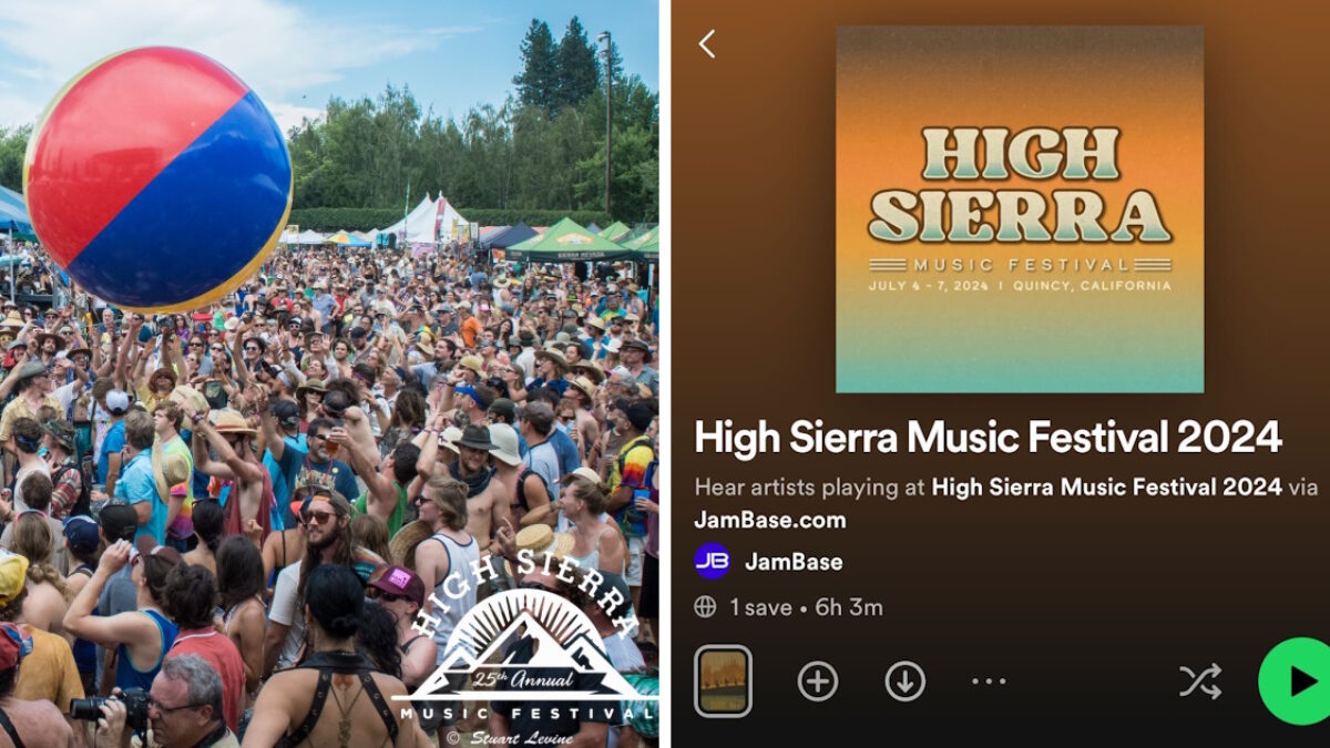 JamBase Launches Lineup-Based Spotify Playlists For 2024 Music Festivals