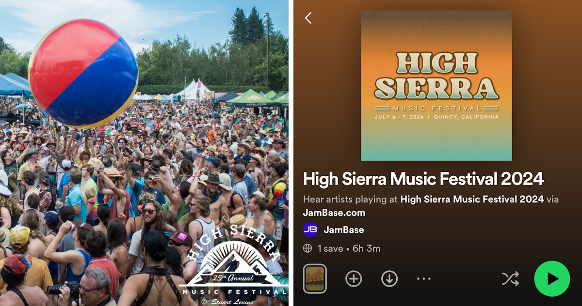 Festival Playlists