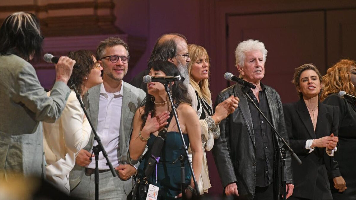 Graham Nash Appears At All-Star Benefit Celebrating CSN At Carnegie Hall