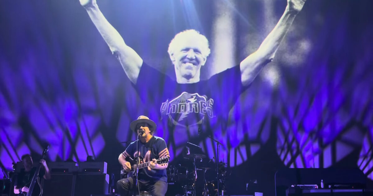 Pearl Jam Bill Walton Screen